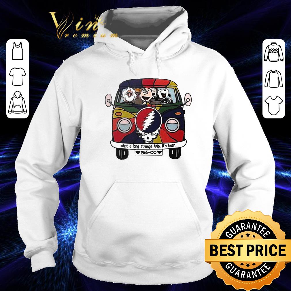 Snoopy And The Peanut Dancing Beer Lover What A Long Strange Trip It's Been shirt