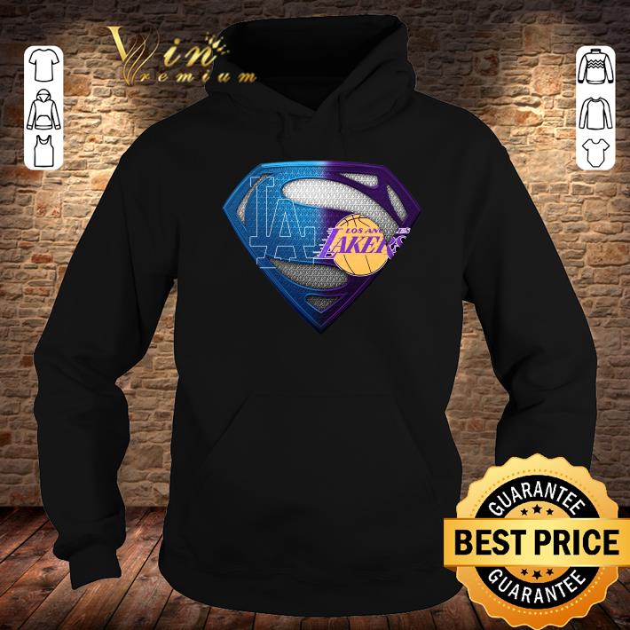 Superman Los Angeles Dodgers And Los Angeles Lakers shirt