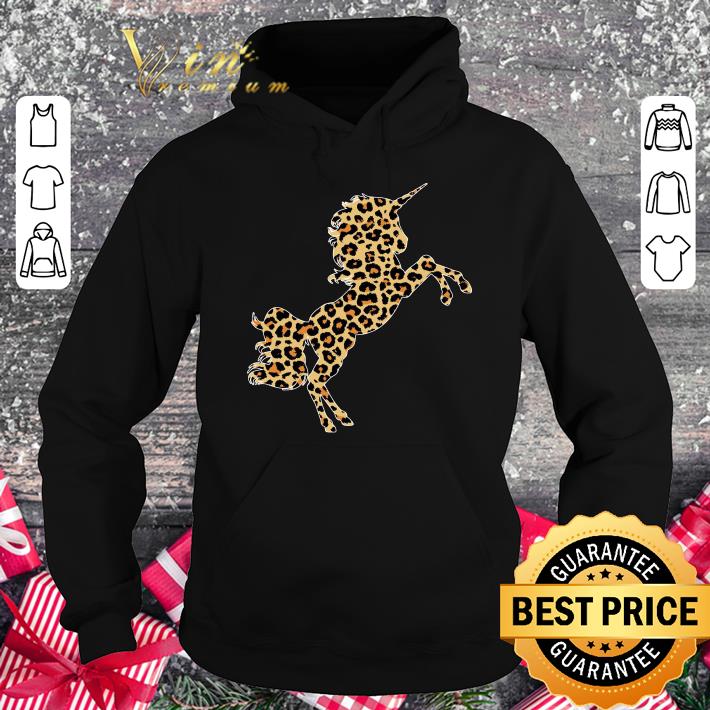 Unicorn leopard shirt