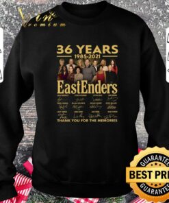 Best 36 Years 1985-2021 EastEnders Signatures Thank You For The Memories Shirt 6