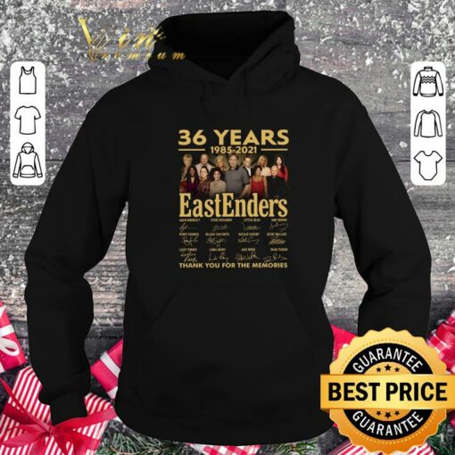 Best 36 Years 1985-2021 EastEnders Signatures Thank You For The Memories Shirt 4
