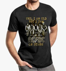 AC/DC Rock Band On Stage Tshirt 1 AC/DC Rock Band On Stage Tshirt 2