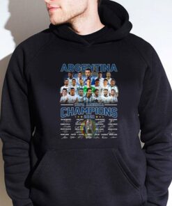Official Argentina Copa America Champions 2021 Signatures Thank You For The Memories Leo Messi Shirt 7