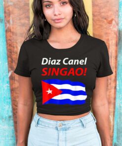 Diaz Canel Singao Cuba Women T-shirt