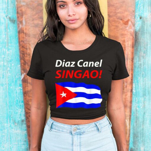 Diaz Canel Singao Cuba Women T-shirt