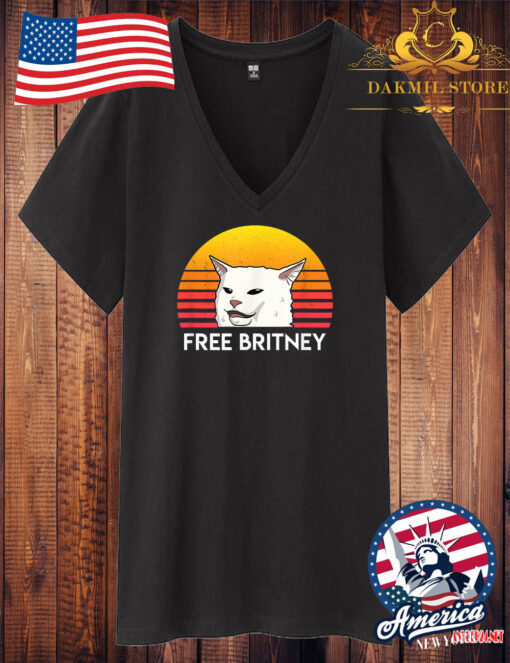 Free Britney Movemen V Neck