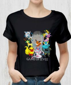 Official Game of Eevee Pokemon Evolutions Eevee Mega Evolve shirt 5