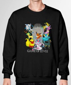 Official Game of Eevee Pokemon Evolutions Eevee Mega Evolve shirt 6