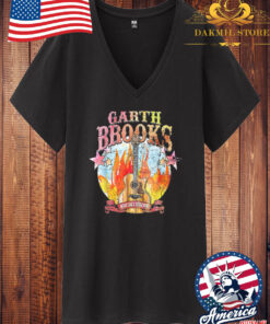 Graphic Garths Arts Brook Guitarist V Neck