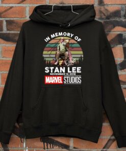 Best In memory of Stan Lee signature november 12 2018 Marvel Studios vintage sunset shirt 7