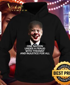 Awesome Joe Biden Pennywise one nation under a fraud with tyranny and injustice for all shirt 7