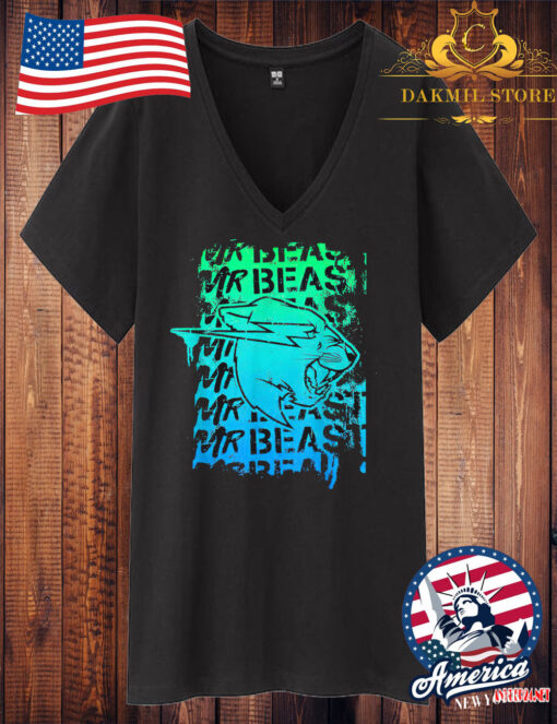 MR Beast Gaming V Neck