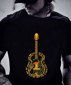 Best Original Guitar Hotel california On A Dark Desert Highway shirt 5