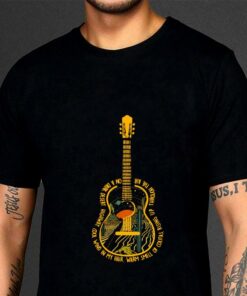 Best Original Guitar Hotel california On A Dark Desert Highway shirt 6
