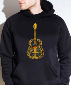 Best Original Guitar Hotel california On A Dark Desert Highway shirt 7