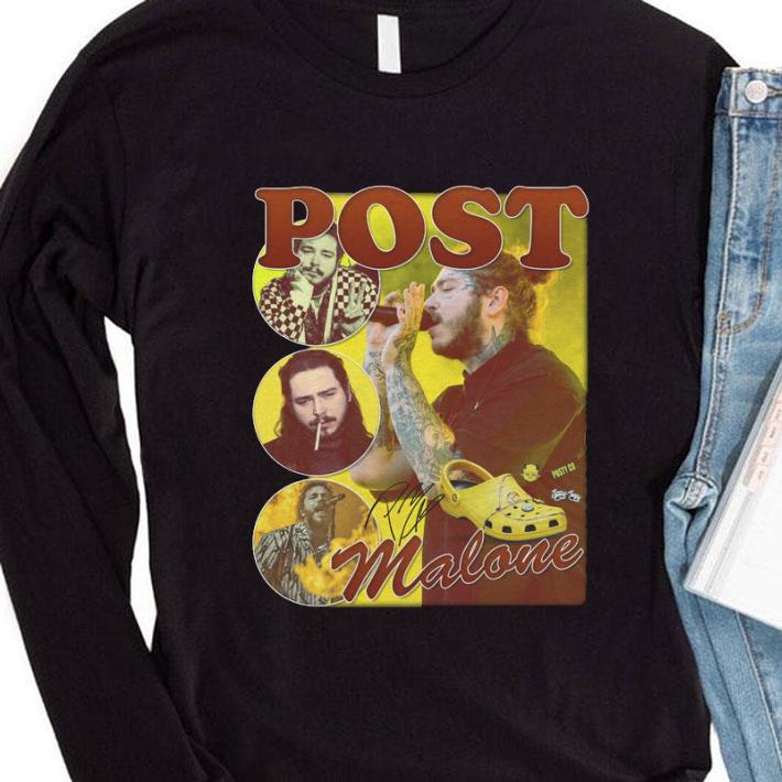 Post Malone Signature Bootleg Rap Vintage Style Shirt