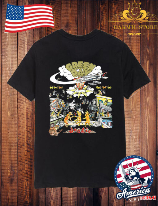 Rare Vintage Green DAY 1994 Dookiel T-Shirt