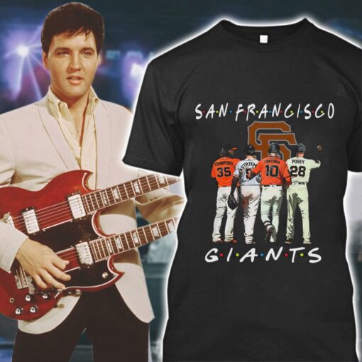 Awesome San Francisco Giants Friends Shirt 1