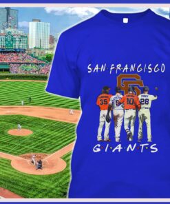 Awesome San Francisco Giants Friends Shirt 5