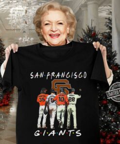Awesome San Francisco Giants Friends Shirt 6