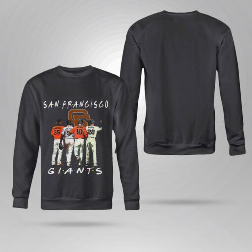 Awesome San Francisco Giants Friends Shirt 4