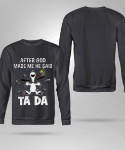 Premium Snoopy Woodstock After God Made Me He Said Ta Da Shirt, The Peanuts 7
