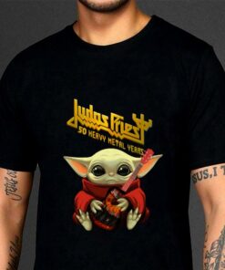 Funny Star Wars Baby Yoda Judas Priest 50 Heavy Metal Years shirt 6
