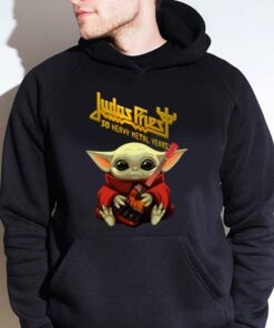 Funny Star Wars Baby Yoda Judas Priest 50 Heavy Metal Years shirt 7