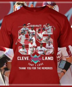 Summer of 95 Cleveland Indians 1995 Season That I Love Thank You For The Memories Shirt 7