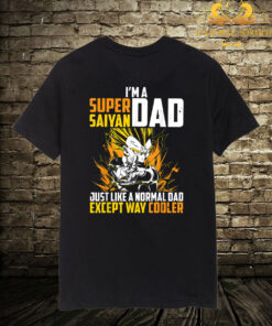 Super Saiyan Funny dad vegeta Shirt