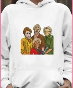 Premium The Golden Girls Horror Characters Halloween shirt 7