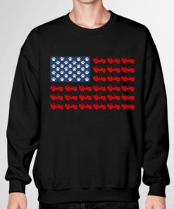 Best Top Jeep And Paw Dog American Flag Happy 4th Of July shirt 6