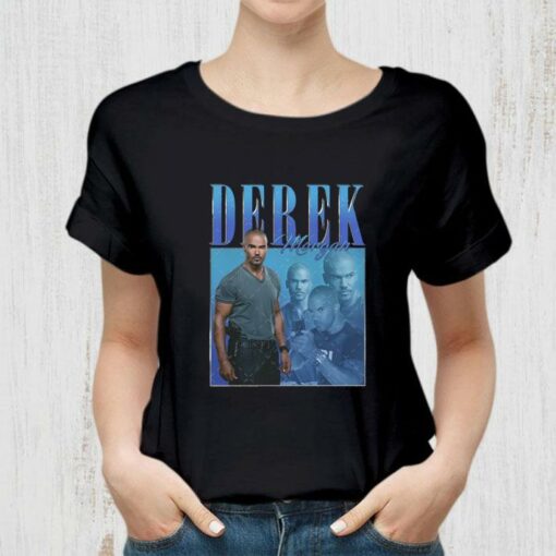 Hot Vintage Derek Morgan Criminal Minds TV Series Homage T-shirt 2