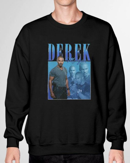 Hot Vintage Derek Morgan Criminal Minds TV Series Homage T-shirt 3