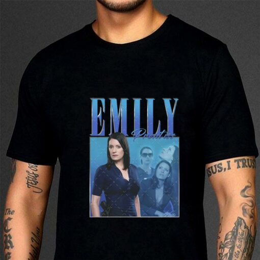 Awesome Vintage Emily Prentiss Criminal Minds TV Series Homage T-shirt 3