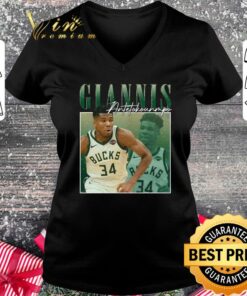 Best Vintage Giannis Antetokounmpo Milwaukee Bucks T-Shirt 5