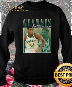 Best Vintage Giannis Antetokounmpo Milwaukee Bucks T-Shirt 6