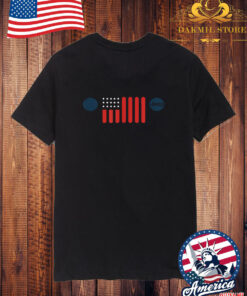 Vintage Jeep WJ 4x4 American Flag Wrangler T-Shirt