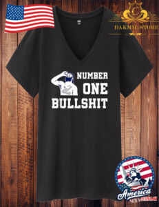 Vintage Number One Bullshit V Neck