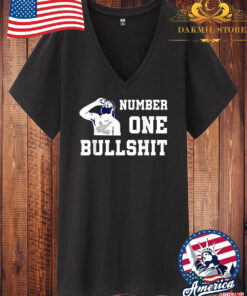 Vintage Number One Bullshit V Neck