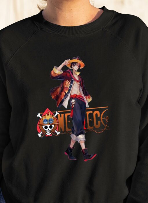 Vintage One piece Portgas D.Ace Sweatshirt