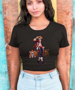 Vintage One piece Portgas D.Ace Women T-shirt