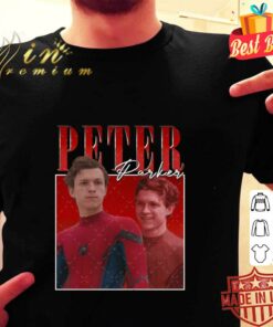 Hot Vintage Peter Parker Tom Holland Spider Man Signature Homage Shirt 5