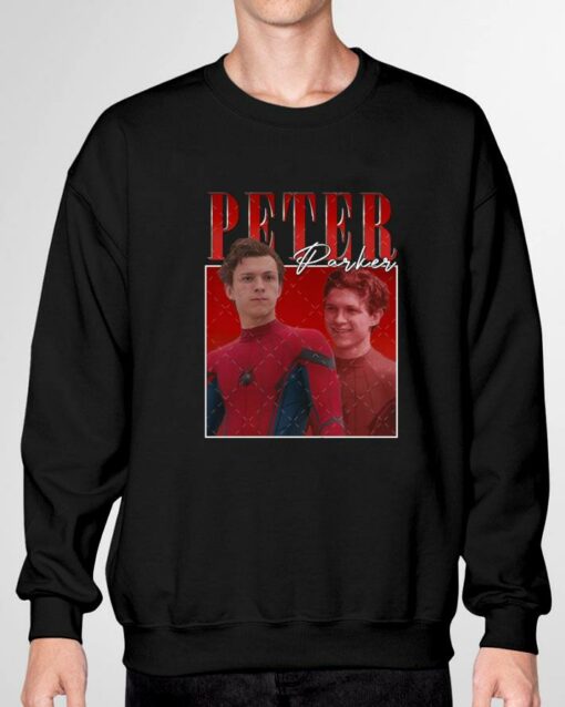 Hot Vintage Peter Parker Tom Holland Spider Man Signature Homage Shirt 3