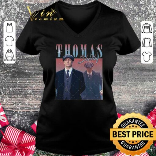 Hot Vintage Thomas Shelby Peaky Blinders Signature Homage Shirt 2