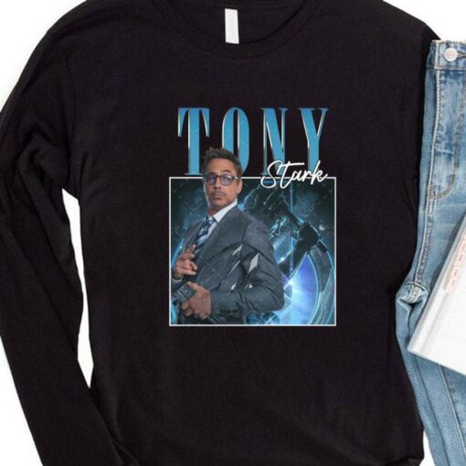 Best Vintage Tony Stark Homage Shirt 4