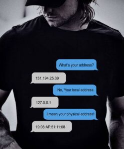 Premium What is your address shirt, Funny Networking shirt 5