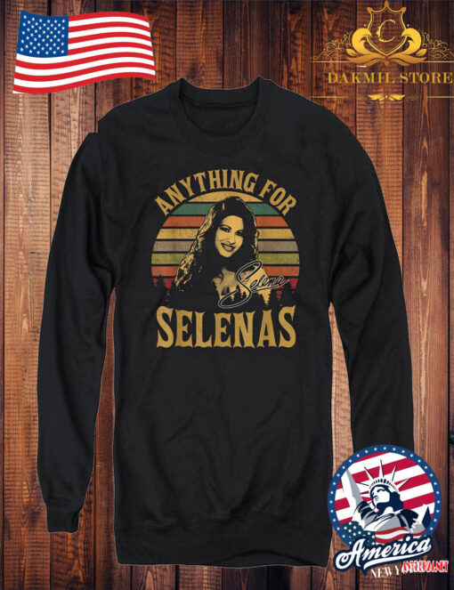 Anything For Selenas Toddler Sweatshirt