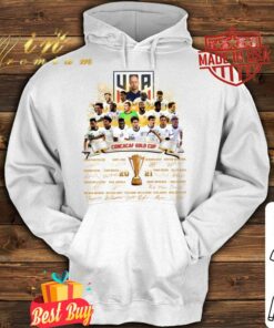 Hot 2021 CONCACAF Gold Cup USA Champion Signatures Shirt 7