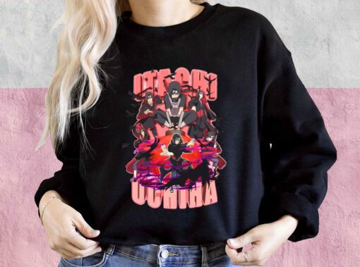 2021 Design Itachi Shirt, Uchiha Itachi Shirt, Naruto Itachi Uchiha Shirt 3